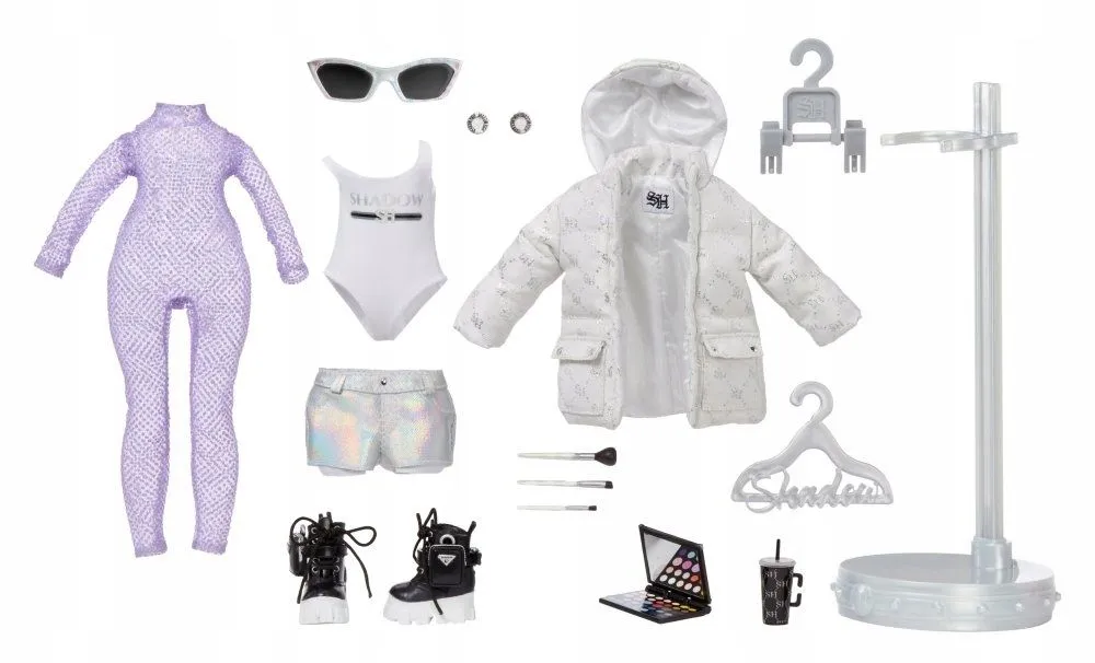 RAINBOW HIGH Кукла Shadow Диа Манте 28 см. бело-фиолетовая