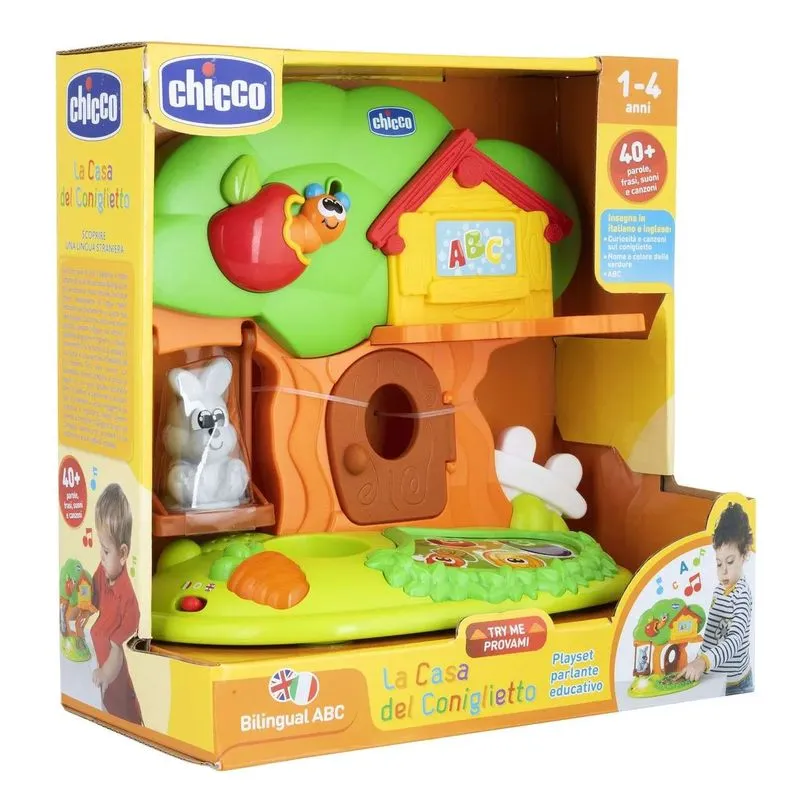 Chiccо Игрушка Говорящий домик Bunny House