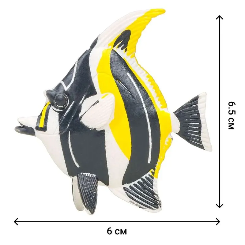 Фигурки игрушки серии “Мир морских животных“: Кит, морская черепаха, мавританский идол