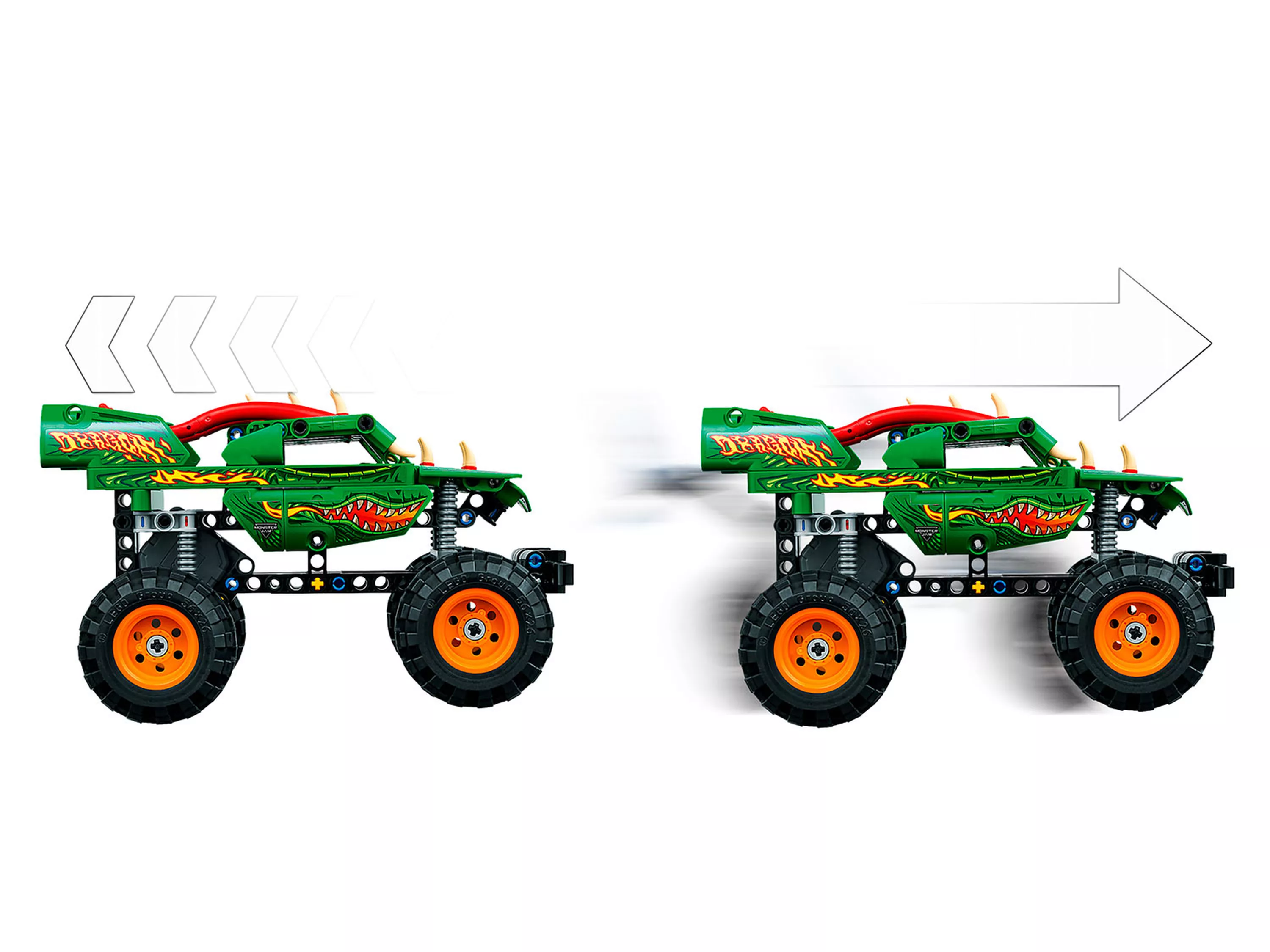 Конструктор LEGO Technic Монстер Джем Дракон