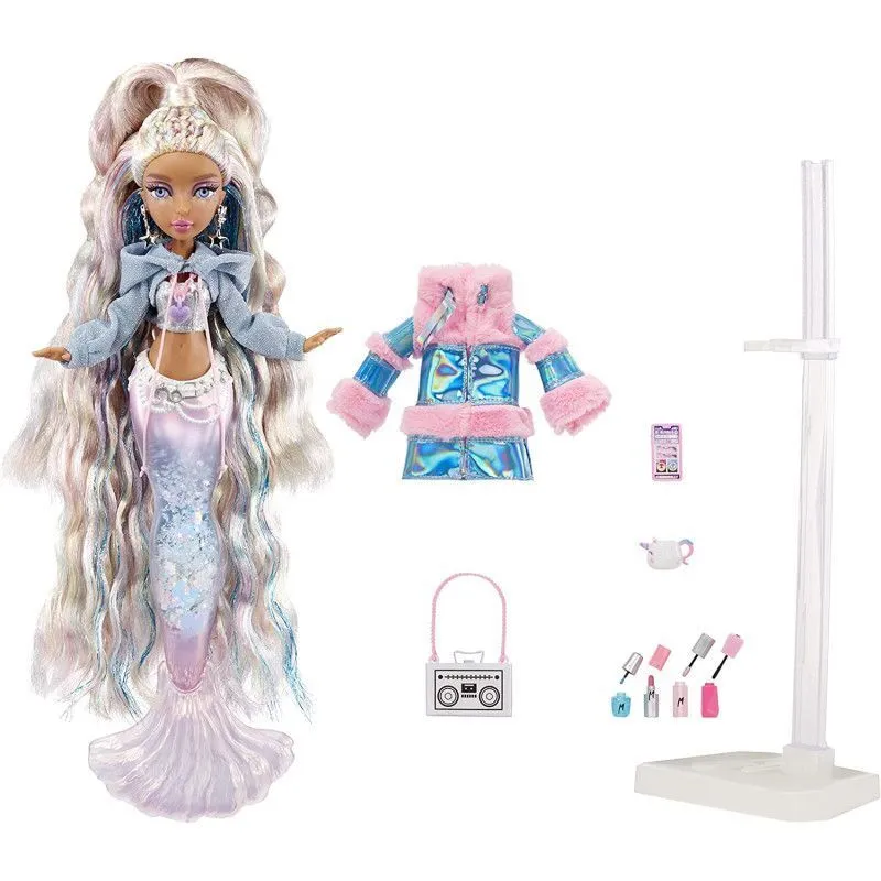 Mermaze Mermaidz модная кукла-русалка Kishiko, сюрприз с изм. цвета, с акс.