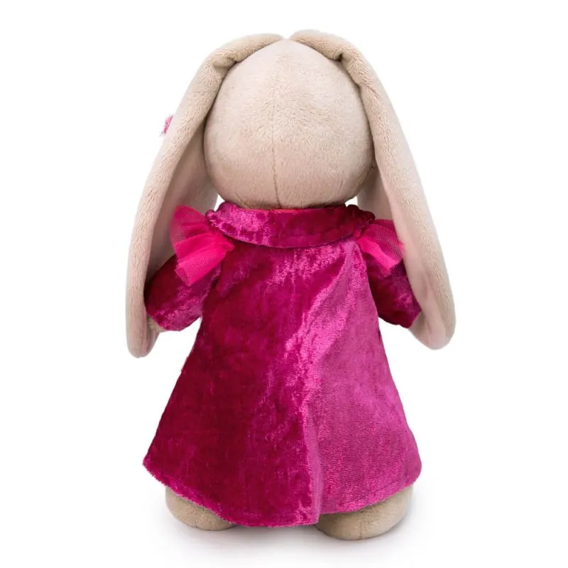 Зайка Ми в бархатном пальто (малый) 25 см