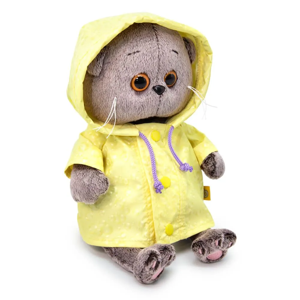 Кот Басик BABY в плащике 20 см