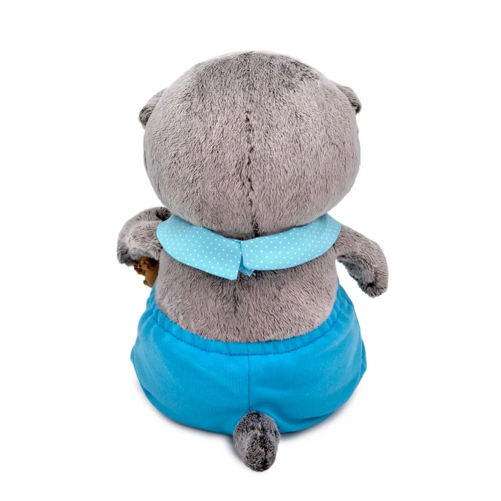 Кот Басик BABY с ежиком 20 см