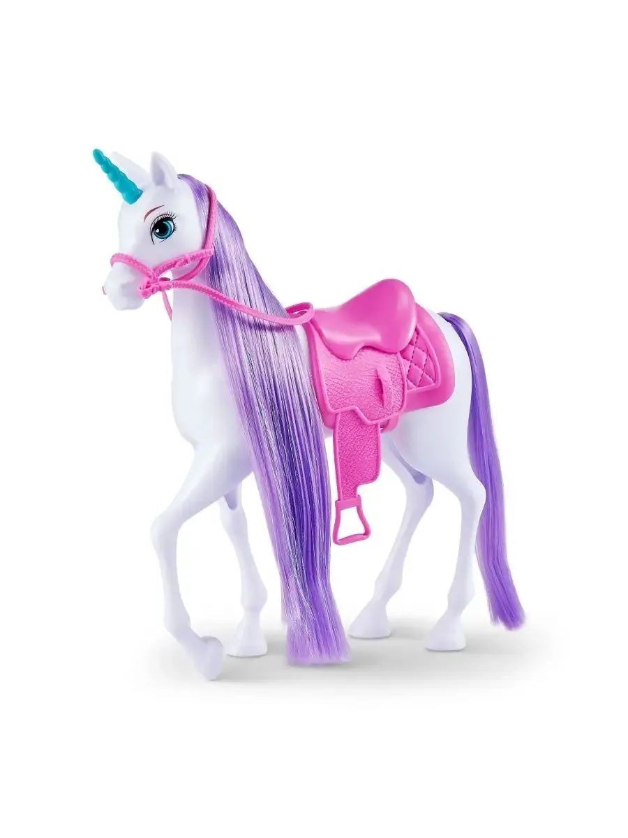 Игровой набор Zuru Sparkle Girlz Кукла принцесса с лошадью c рогом