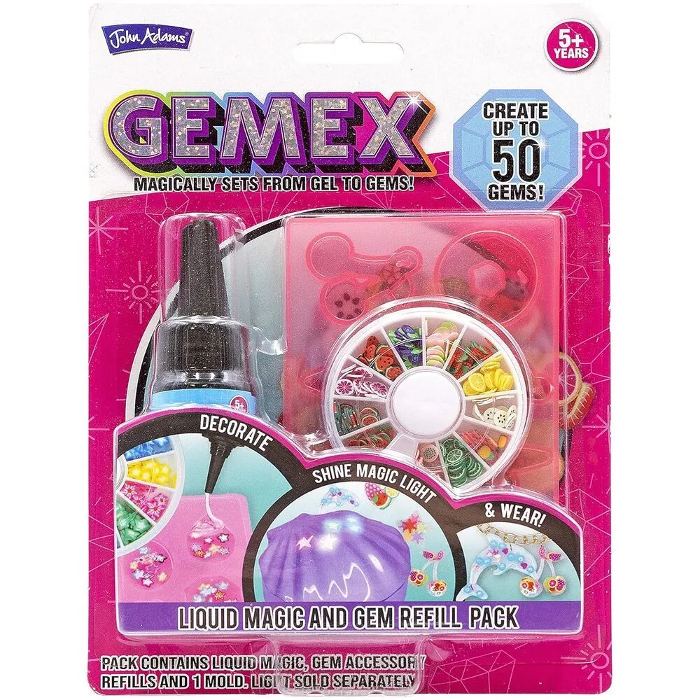 Набор из геля и декоративных эелементов GEMEX