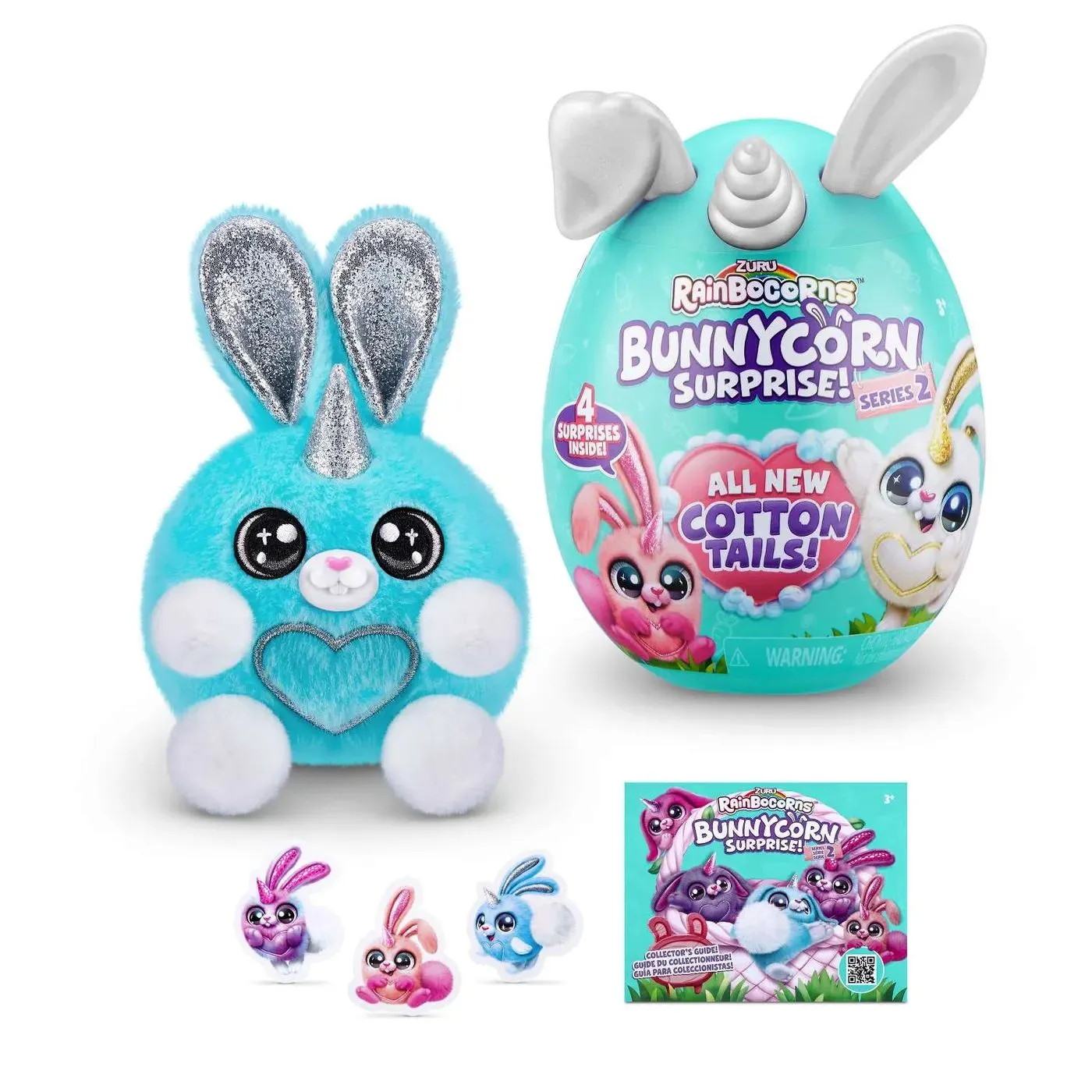 Игровой набор сюрпризы в яйце Zuru Rainbocorns Bunnycorn S2