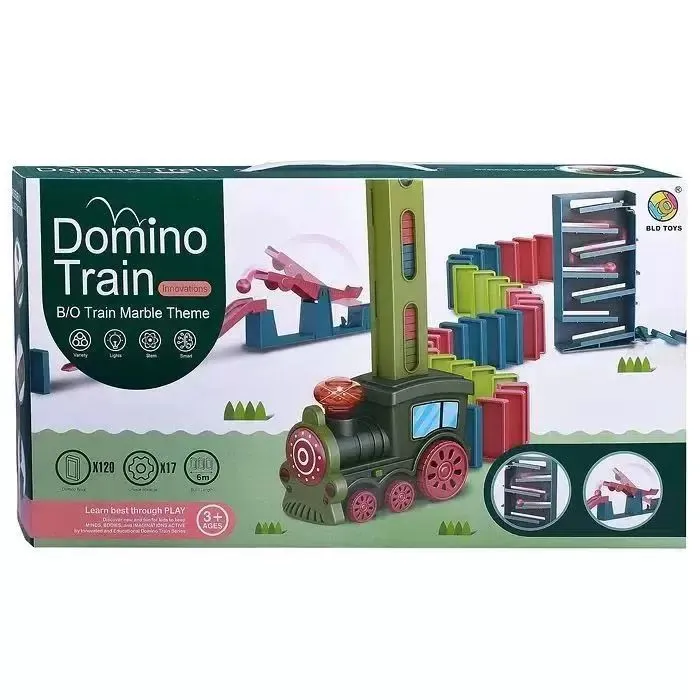 Паровоз B7301 с домино, в коробке арт. B7301
