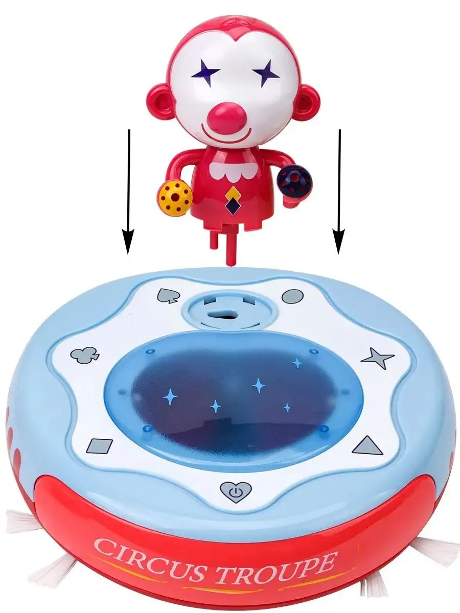 Робот-пылесос  “Чистый дом“(свет,звук, 3*AA не в комплекте)