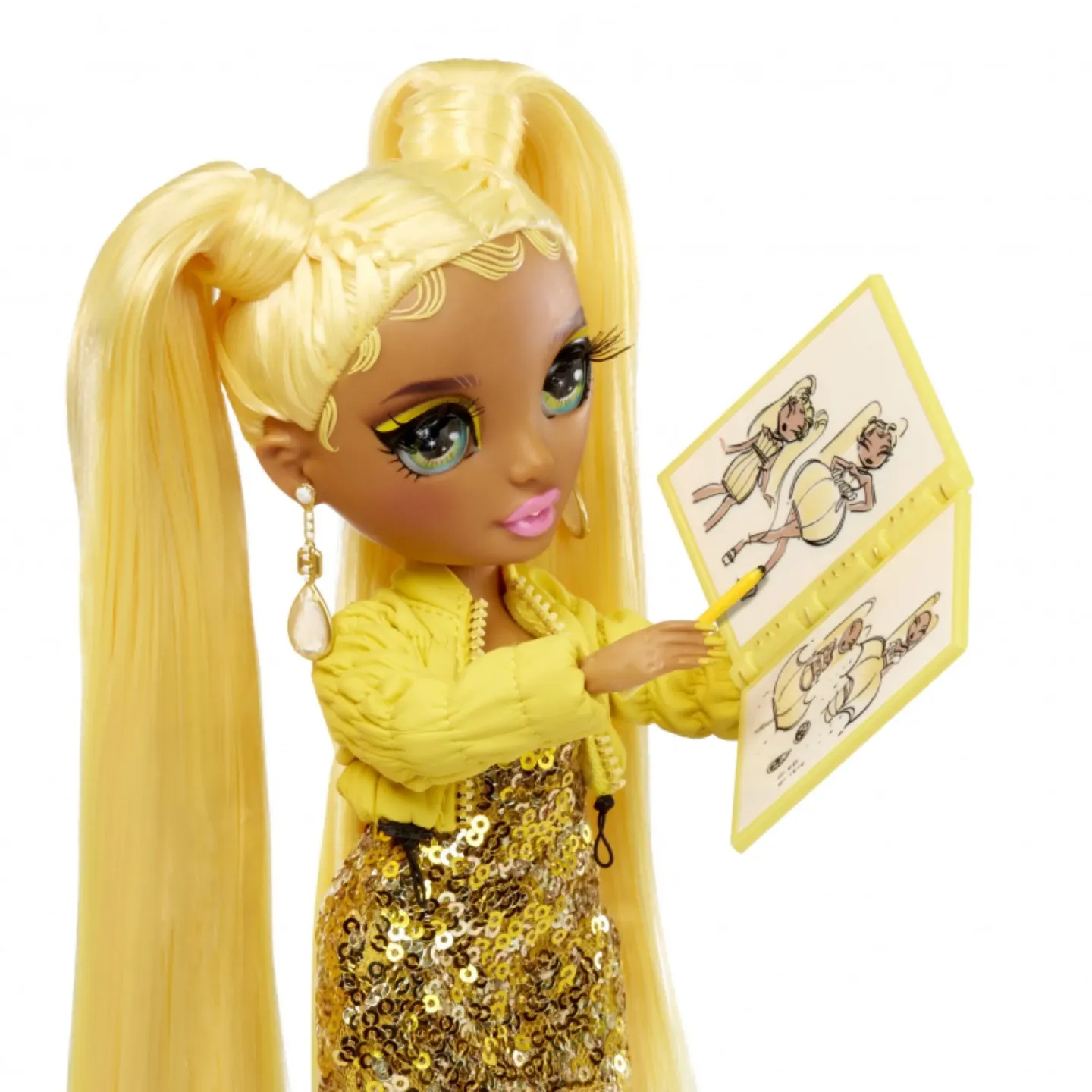 RAINBOW HIGH Кукла Fantastic Санни 28 см желтая