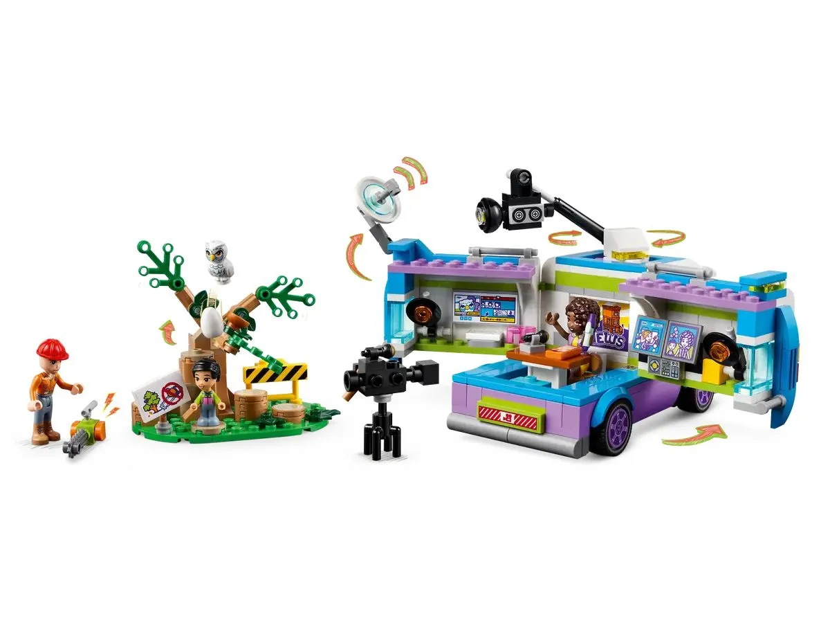 Конструктор LEGO FRIENDS “Фургон отдела новостей“