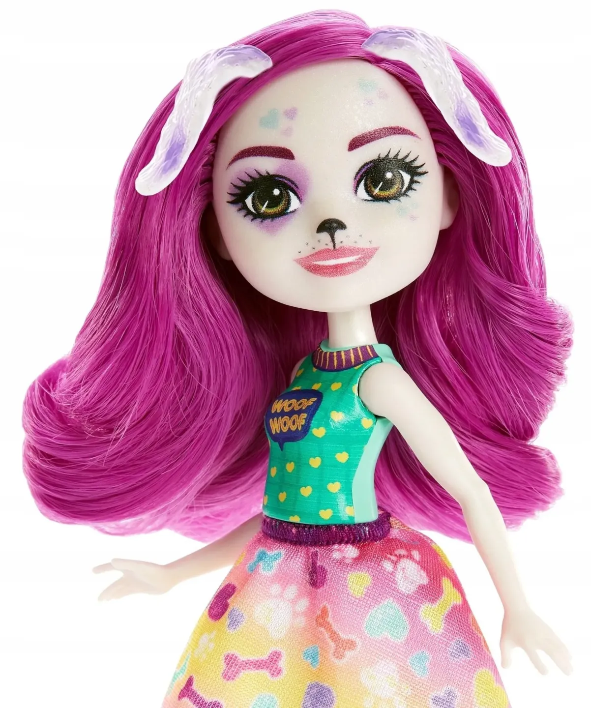 Enchantimals Кукла Далматинец Десса с 3 зверушками