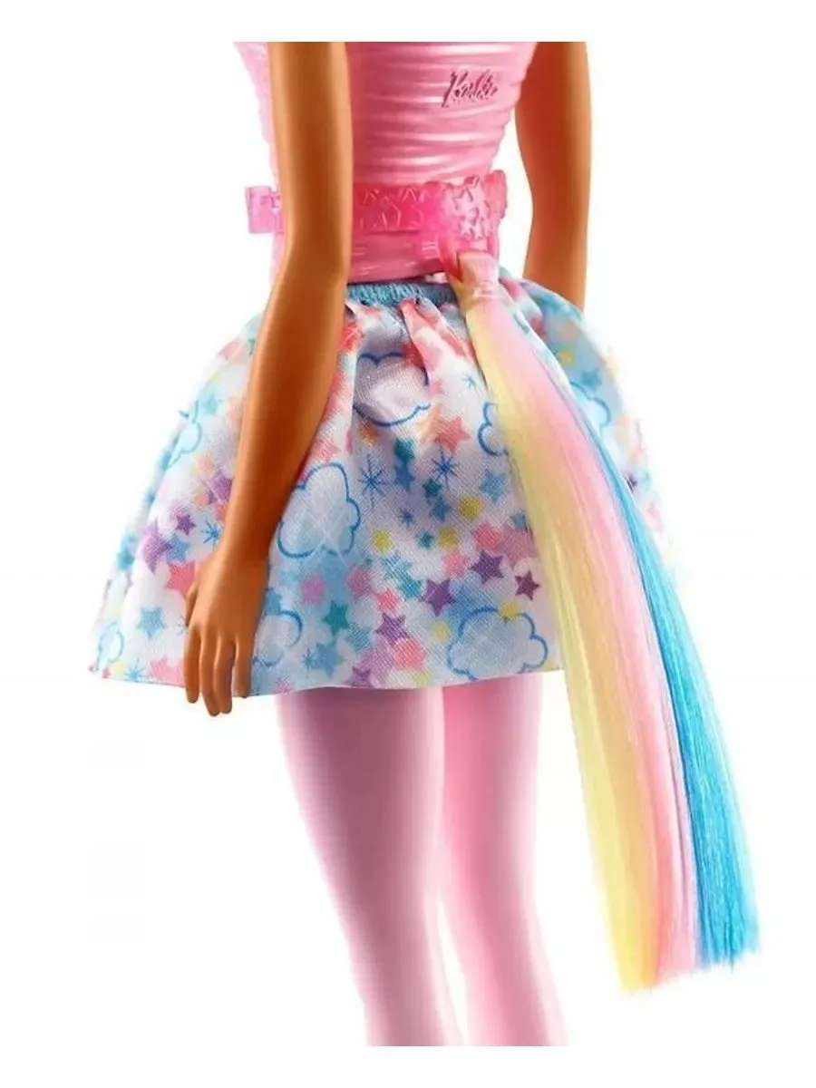 Barbie Dreamtopia Единорог с цветными волосами