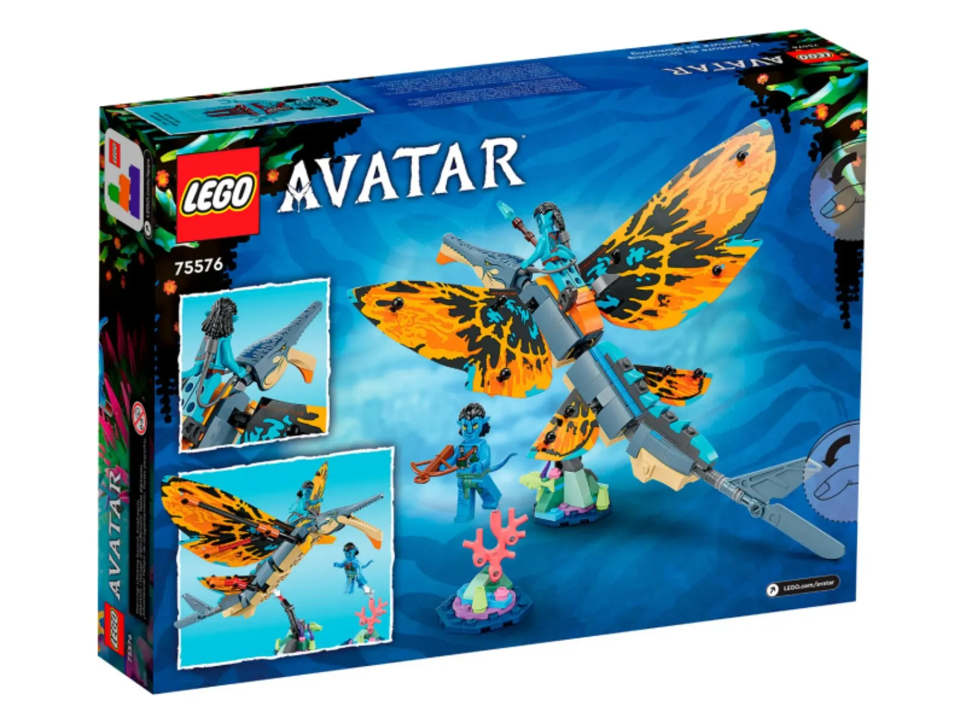 Конструктор LEGO AVATAR Приключения на скимвинге