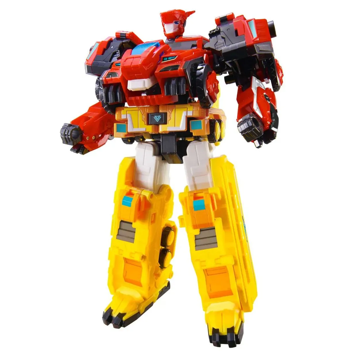 Dinoster Мега-трансформер 4-в-1 Раптор Трон 3 режима игры 