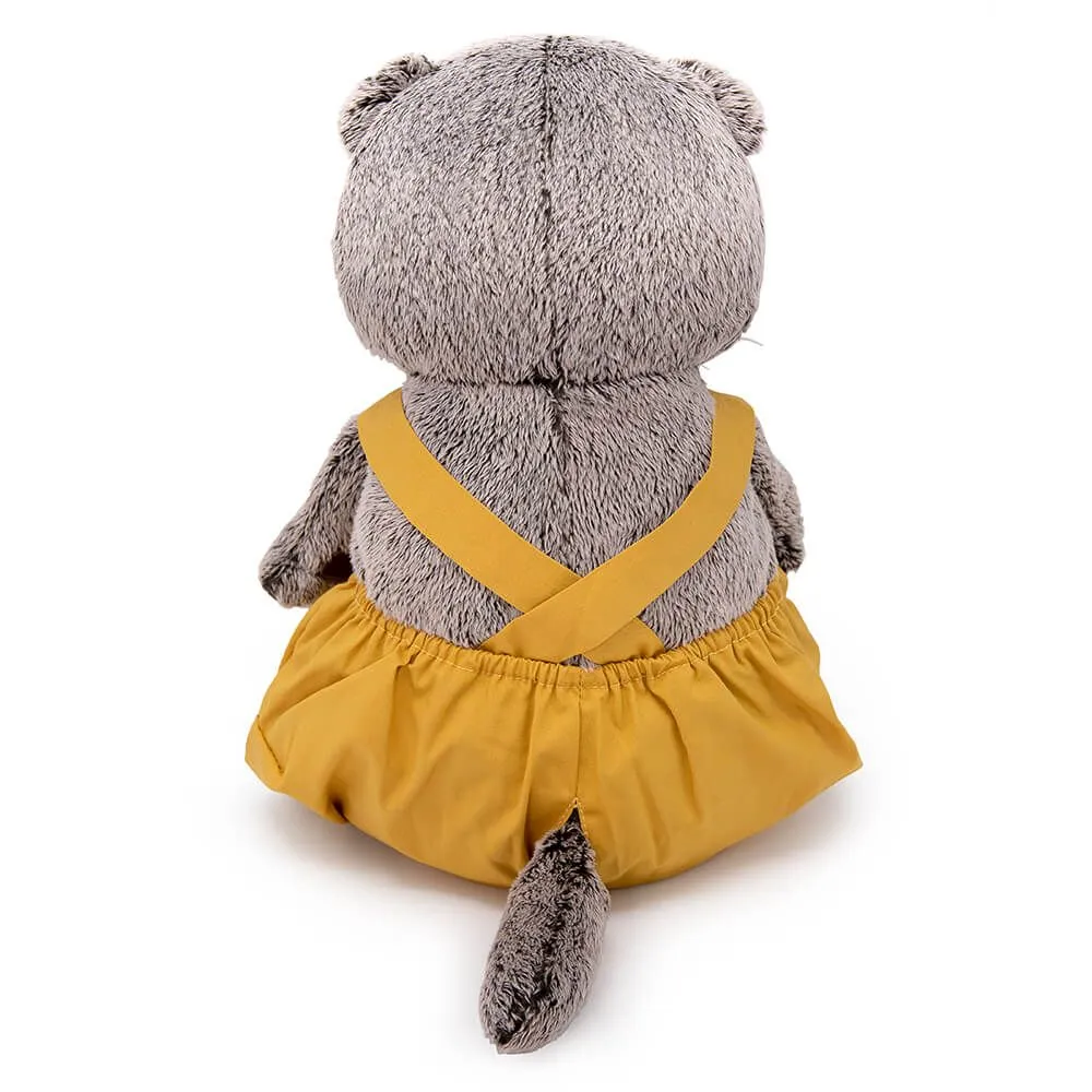 BUDI BASA Басик в полукомбинезоне с бантом, 22 см