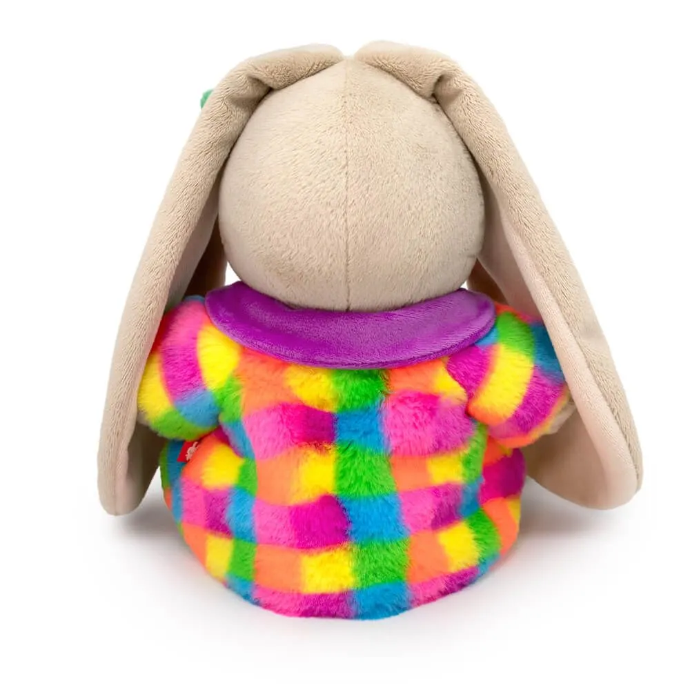 BUDI BASA Зайка Ми в шубке мультиколор (большой), 23 см