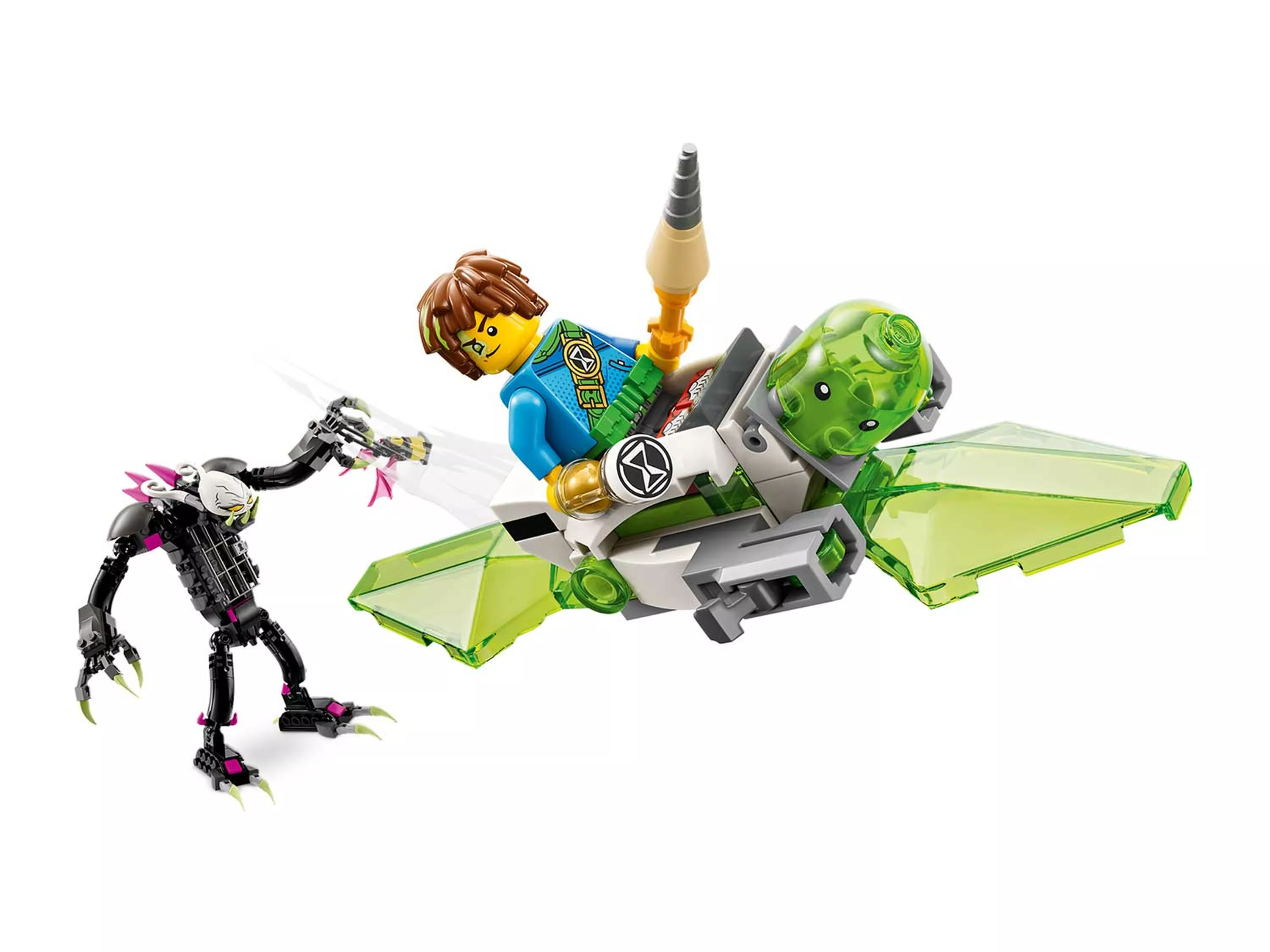 Конструктор LEGO Гримкипер-монстр в клетке