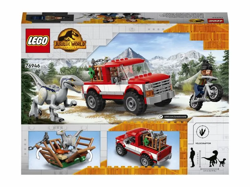 Конструктор LEGO Блу и поимка бета-велоцираптора