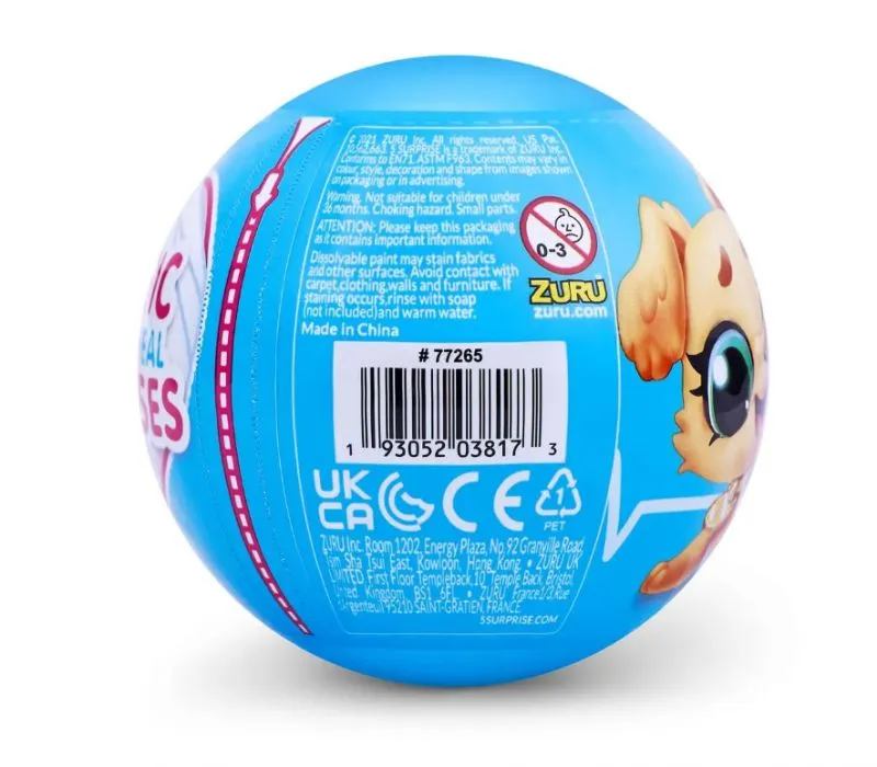 Игр. набор ZURU сюрприз в шаре  PET RESCUE фигурка щенка с аксессуарами , в ассорт.