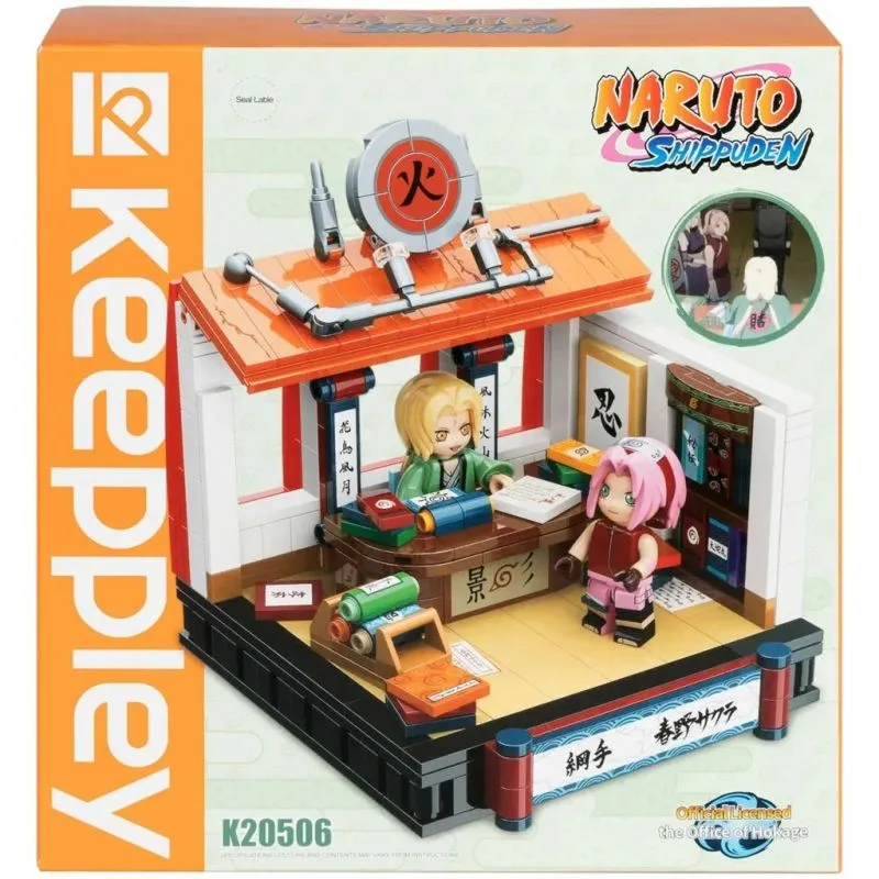 Naruto конструктор “Кабинет Хокаге“ 13,5*12*11 см, 