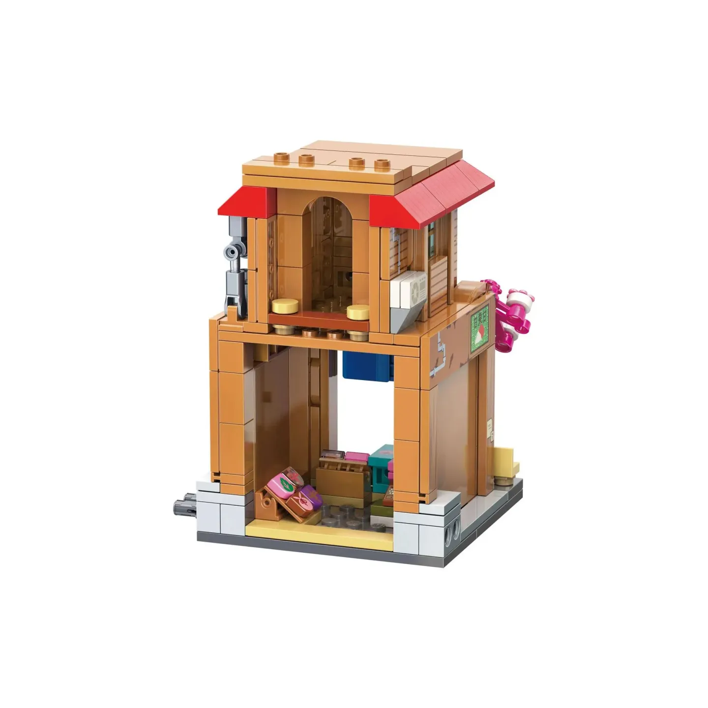 Naruto конструктор “Кондитерская Амагурияма“ 12*8*8 см