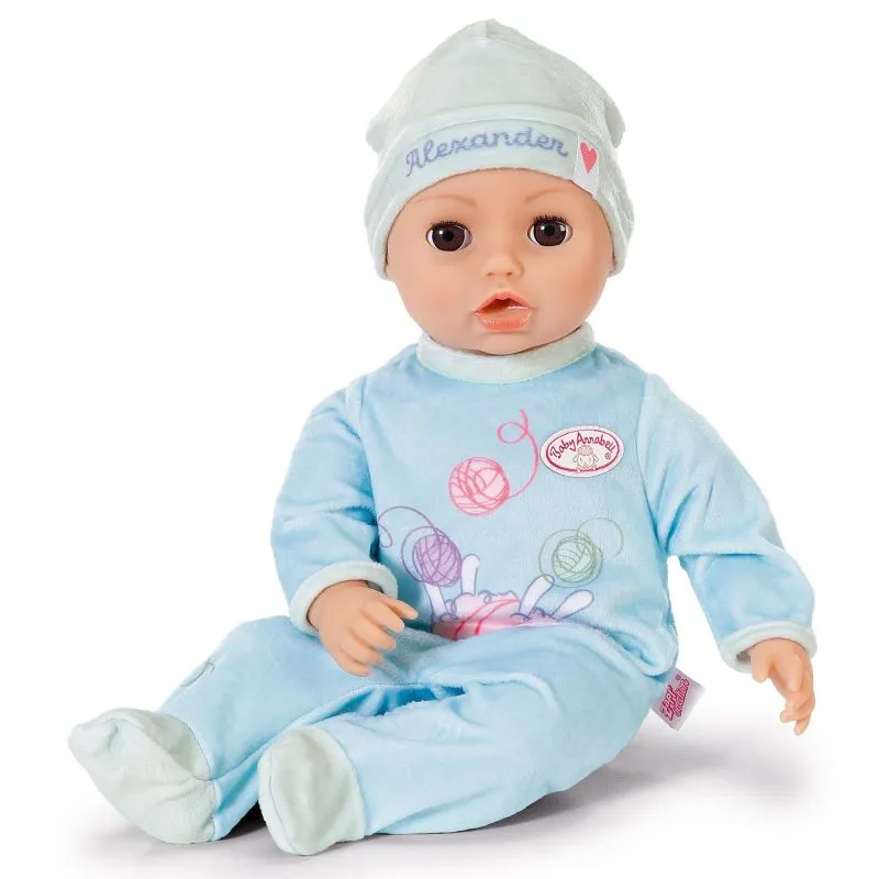BABY Annabell Интерактмвная кукла Александр 43 см. 