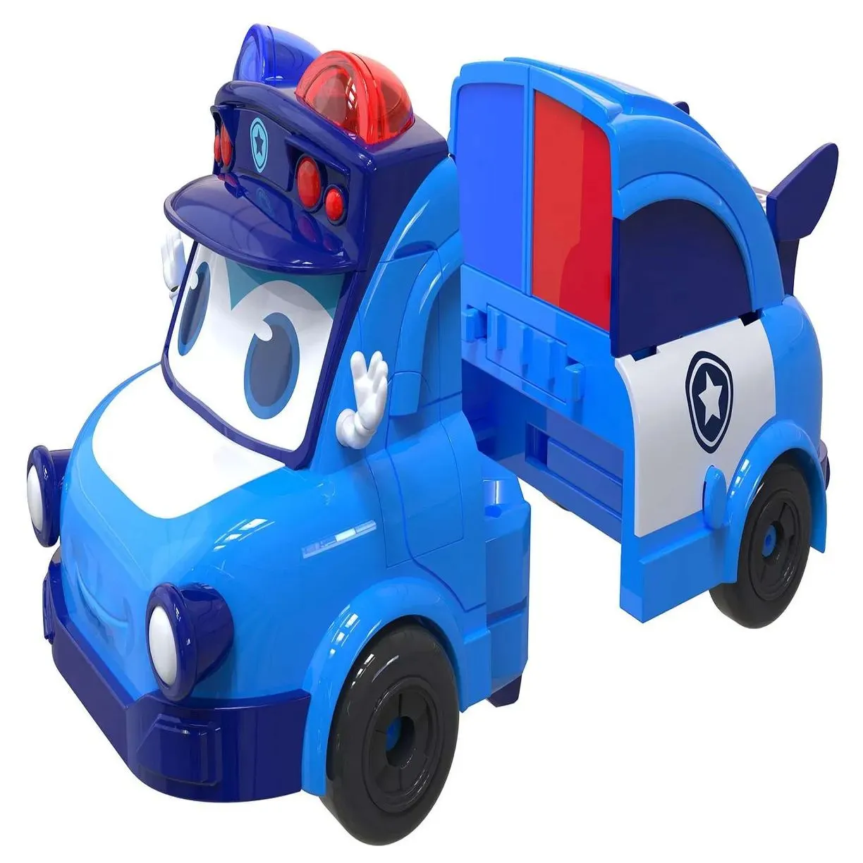 GoGo Bus Полицейская машина трансформер со светом и звуком