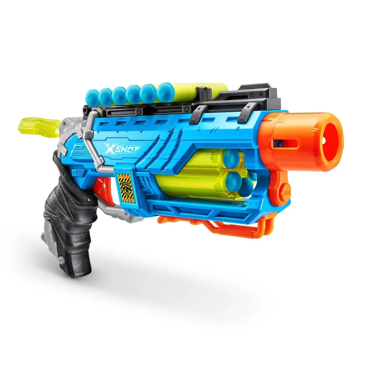 Игровой набор для стрельбы ZURU X-Shot «Нападение динозавра», упаковка открытая коробка