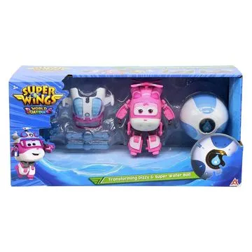 Super Wings Трансформер Диззи с супер шаром