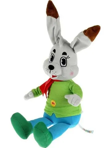 Игрушка мягкая интерактивная Сутеев В. заяц сказочник, 33см, Мульти-Пульти