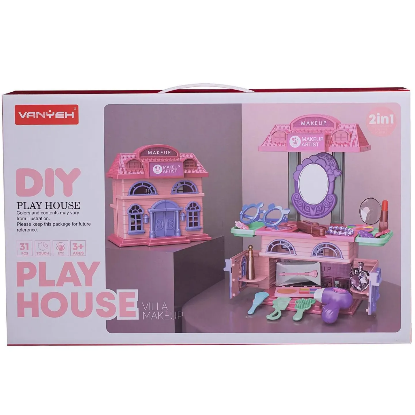 Набор игровой “Дом-трансформер. Салон красоты“