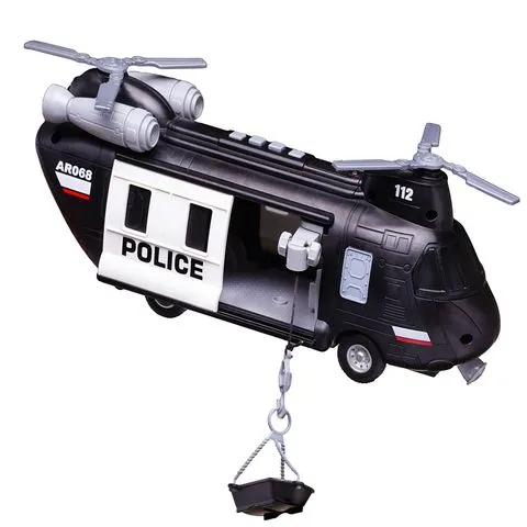 Спецтехника Машинка 1:16 “Полицейский вертолет“, фрикционный