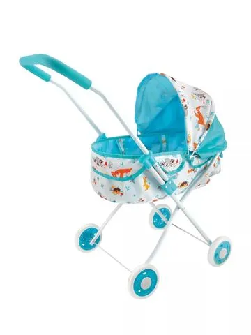 Коляска люлька “Олененок“ , голуб., 65*35*68см