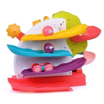 Игровой развивающий центр Y0008 “Радужные горки“ (двусторонний) в коробке. Артику Y0008