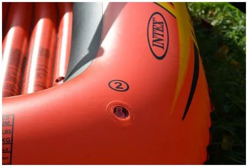 Лодка Explorer 200, 2 местная, 185 х 94 х 41 см, от 6 лет, до 95 кг, 58330NP INTEX