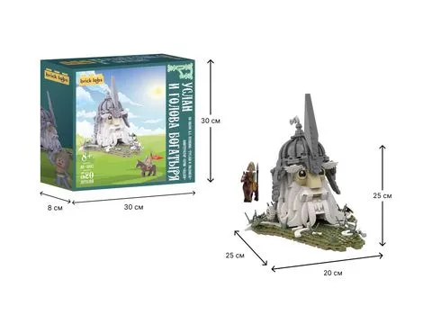Конструктор Brick Labs “Руслан и голова богатыря“
