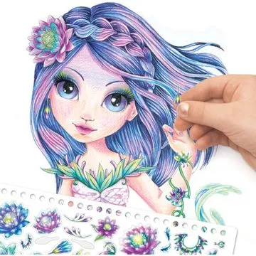 Серия Nenuphia: Раскраска для девочек