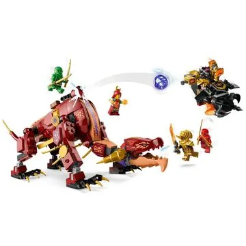 Игрушка Конструктор LEGO  Ninjago Heatwave Transforming Lava Dragon 