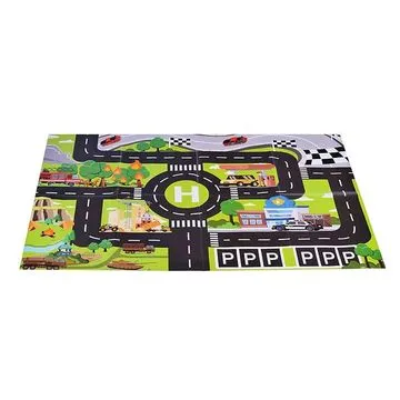 Автотрек 6623 “Дино: хранитель машин“ (зеленый) в коробке