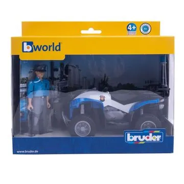 Полицейский квадроцикл с фигуркой