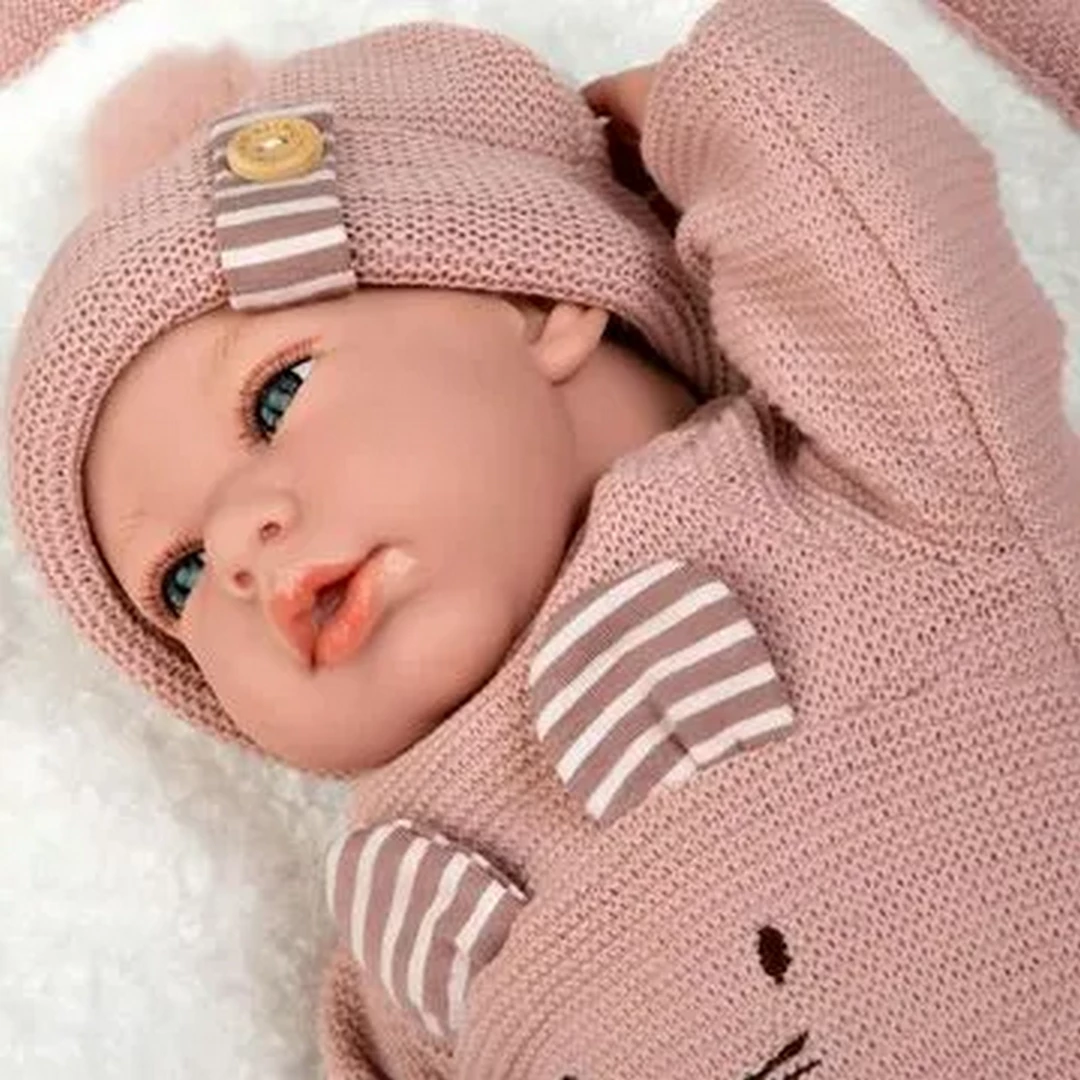 Arias ELEGANCE ANDIE кукла утяжеленная мягкая с виниловыми конечностями 40 см