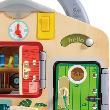 Игрушка развивающая “Бизиборд“ Тайные комнаты 