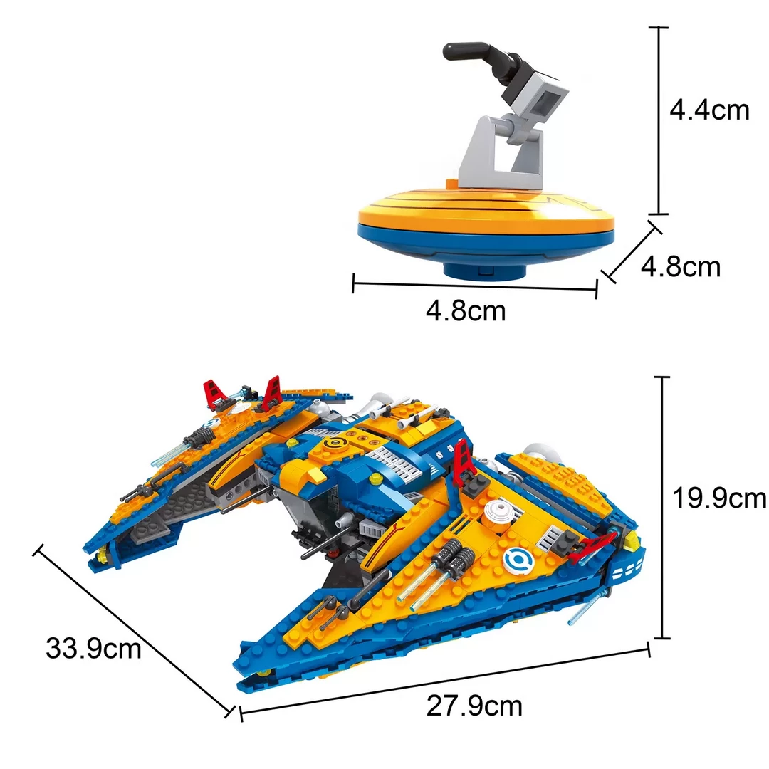 Конструктор “Космос: Звёздный штурмовик“ (818 дет.)