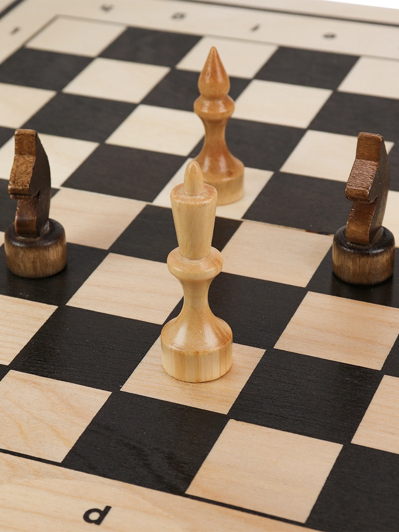 НАБОР 3 В 1 (Нарды, шашки, шахматы) 