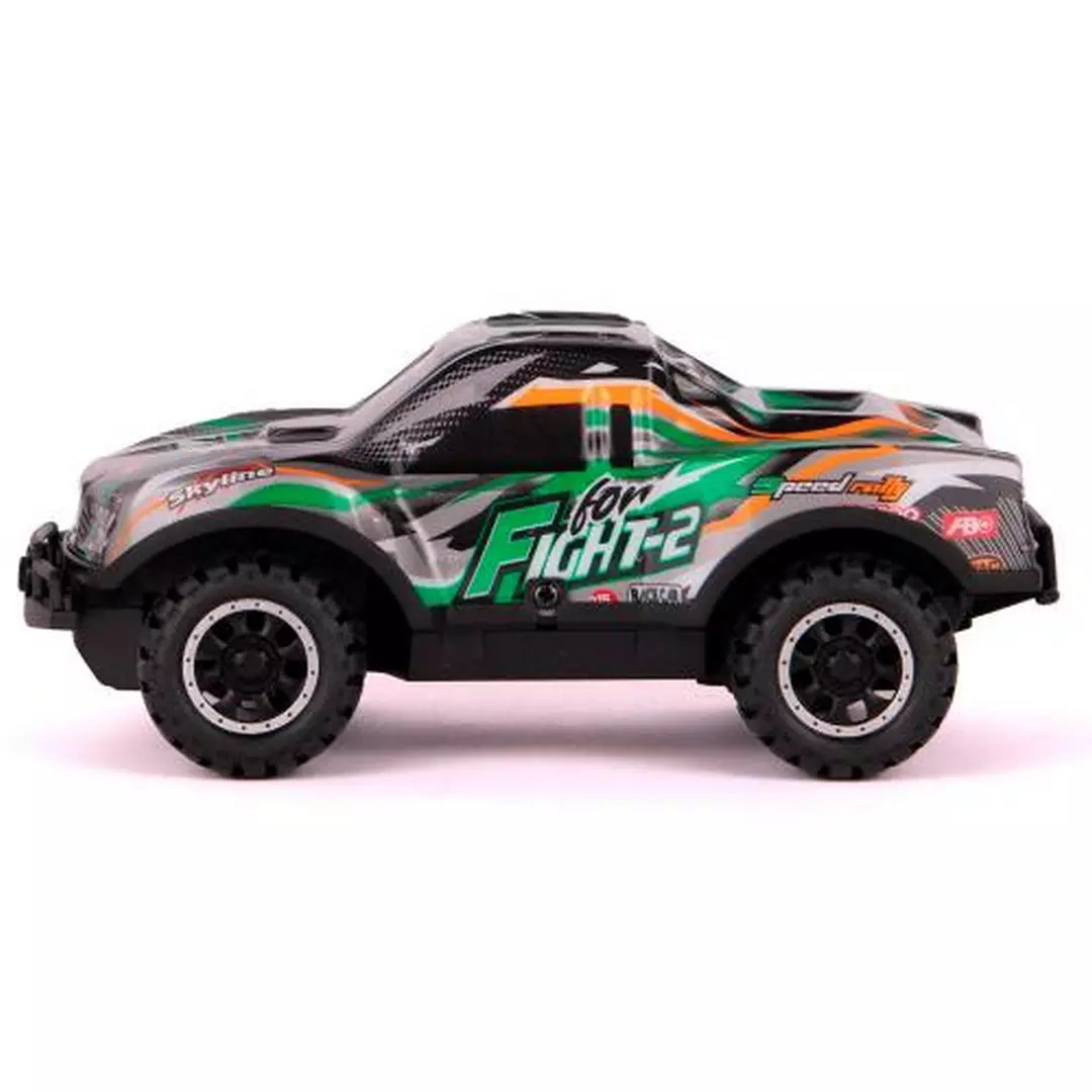 Машинка Р/У Kid Rocks 1:24 Внедорожник-пикап, зеленый 