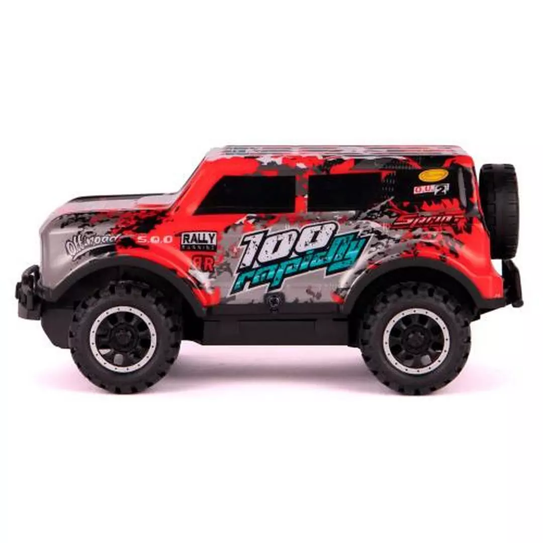 Машинка Р/У Kid Rocks 1:24 Внедорожник, красный 