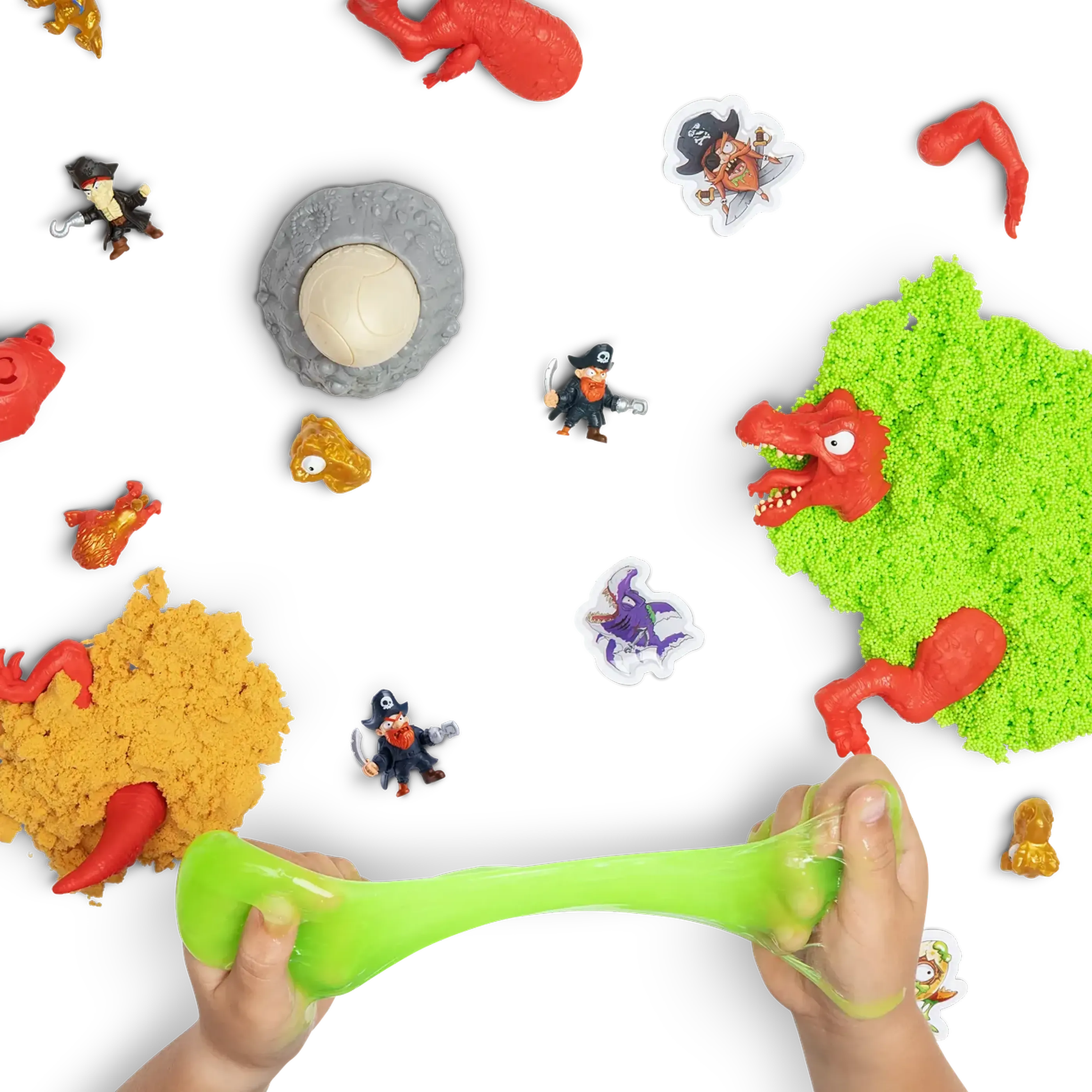 Игровой набор Smashers Dino Island сюрприз в яйце Большое яйцо , 25 сюрпризов 