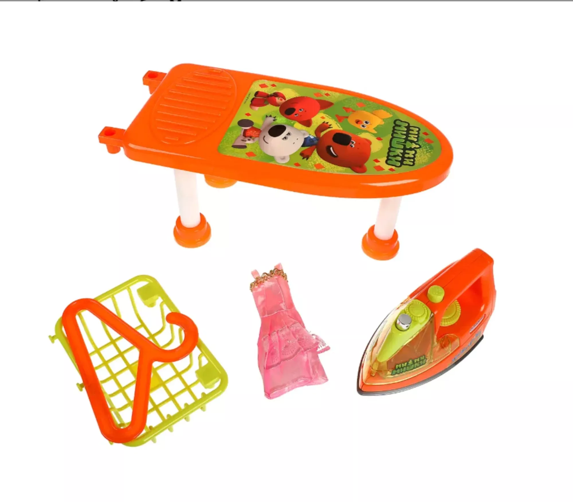 Гладильный набор Ми-ми-мишки свет-звук, вода, в кор.48,5*37,7*10,4см ИГРАЕМ ВМЕСТЕ 