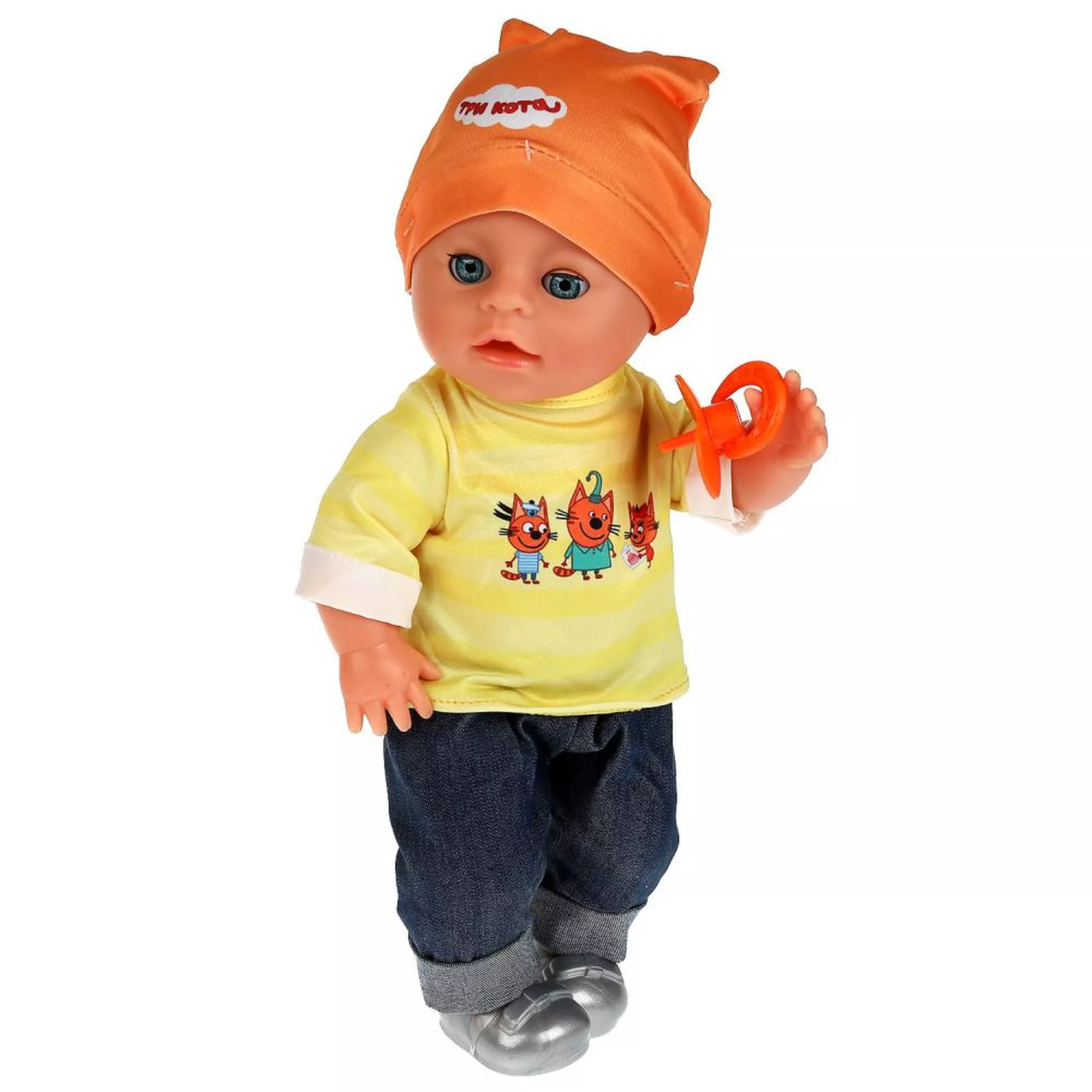 Пупс озвученный Три Кота 30см, КАРАПУЗ